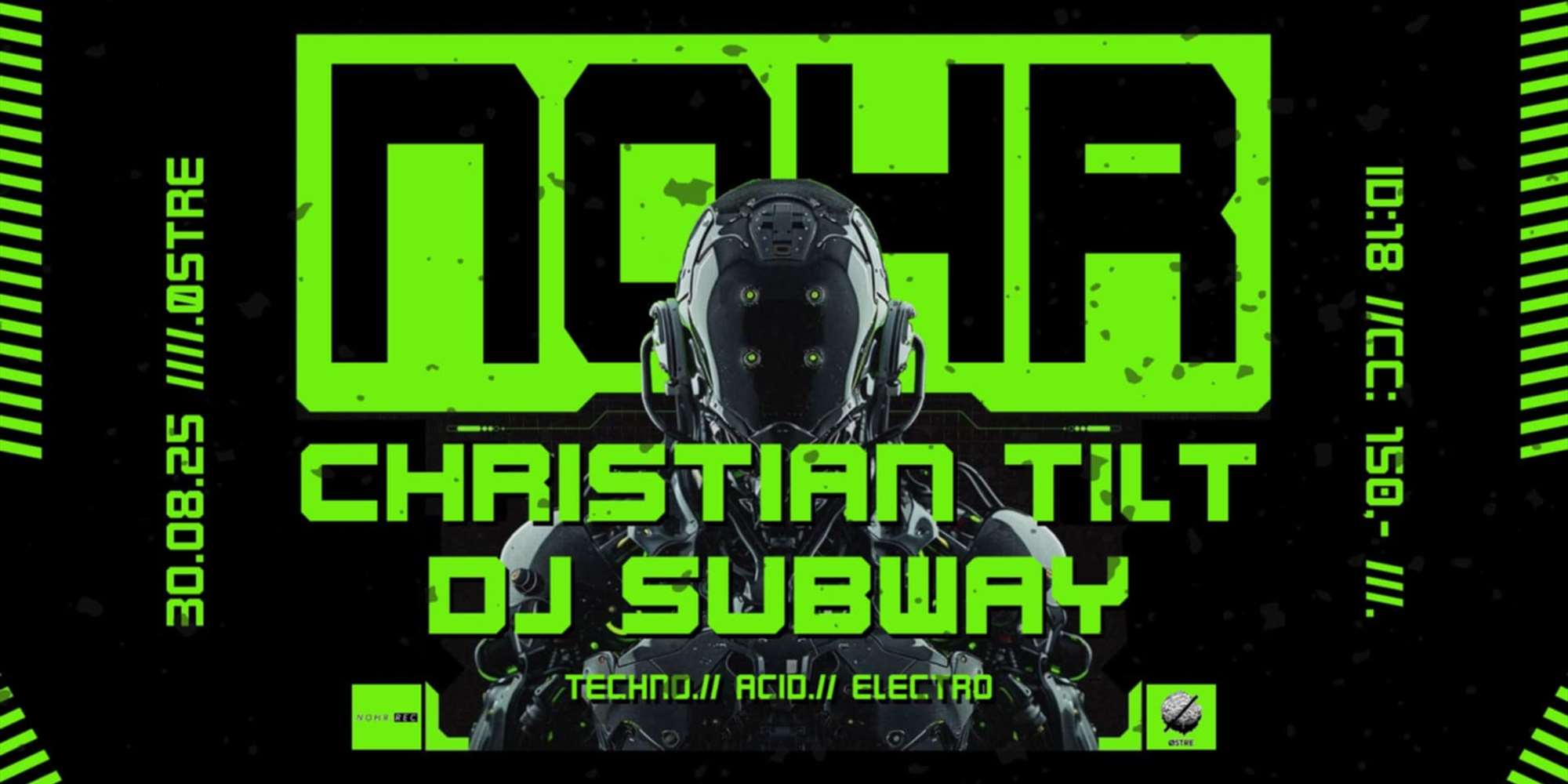 Nohr pres. Christian Tilt & DJ Subway