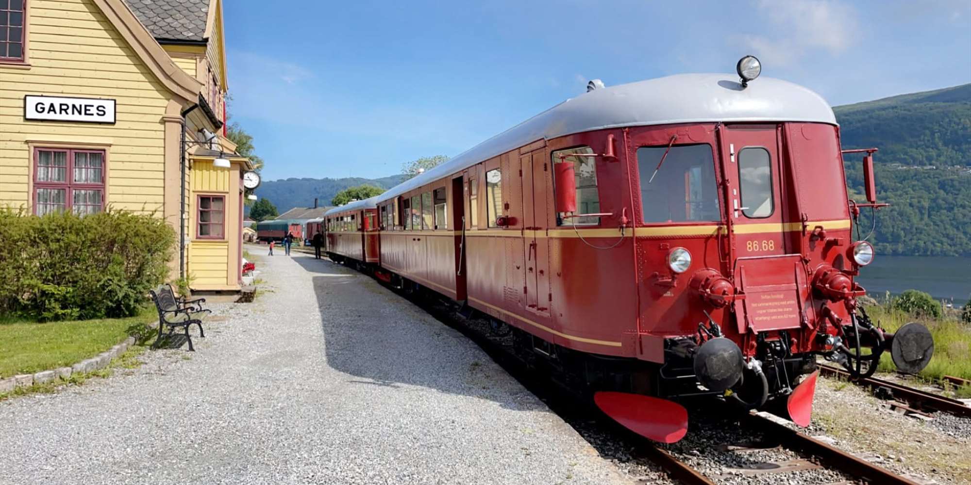 Gamle Vossebanen - veterantog med motorvogn