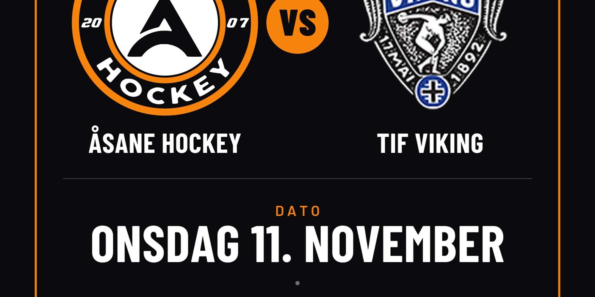 Lokalderby i ishockey mellom Åsane og TIF Viking