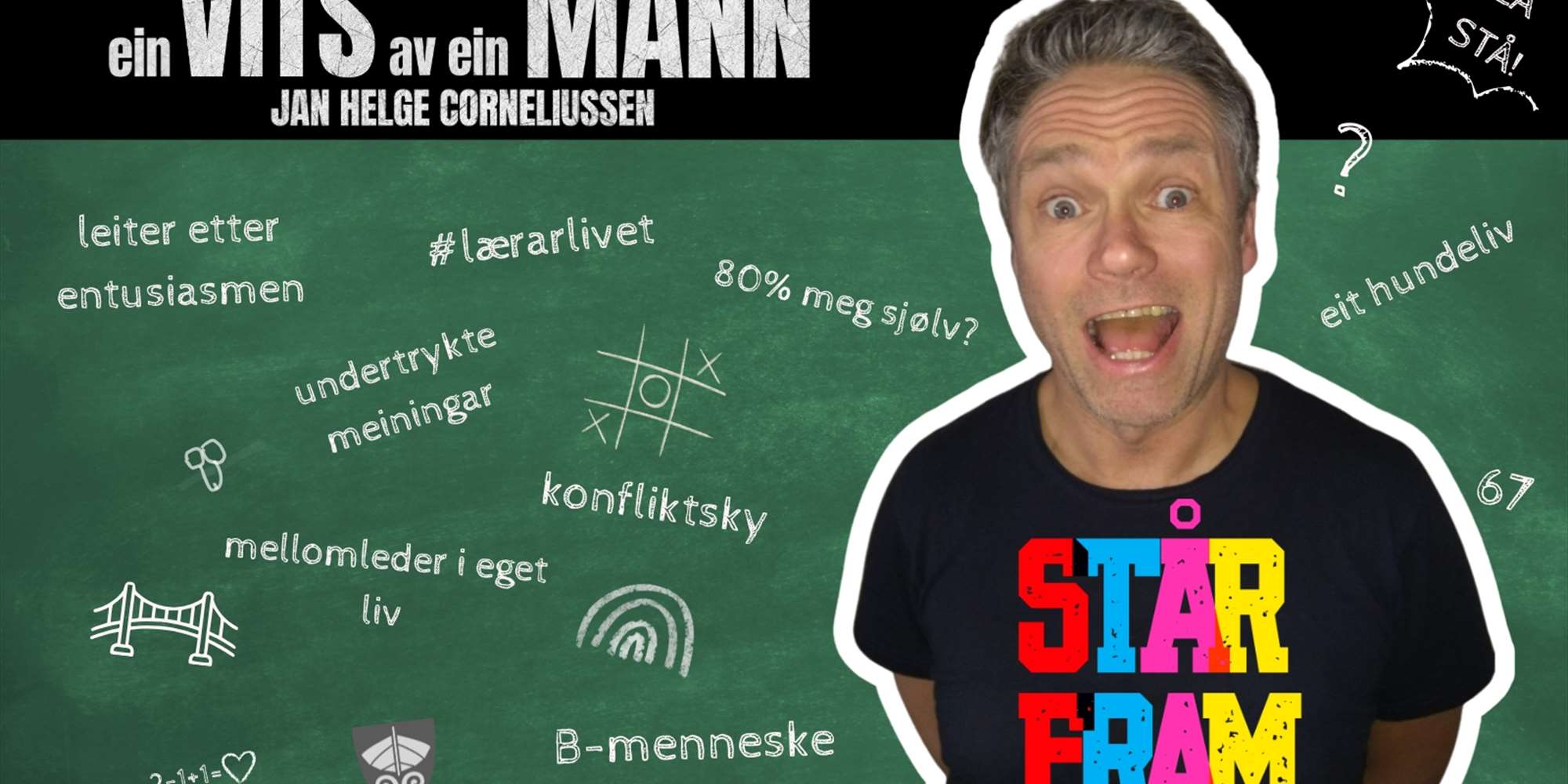 Ein vits av ein Mann