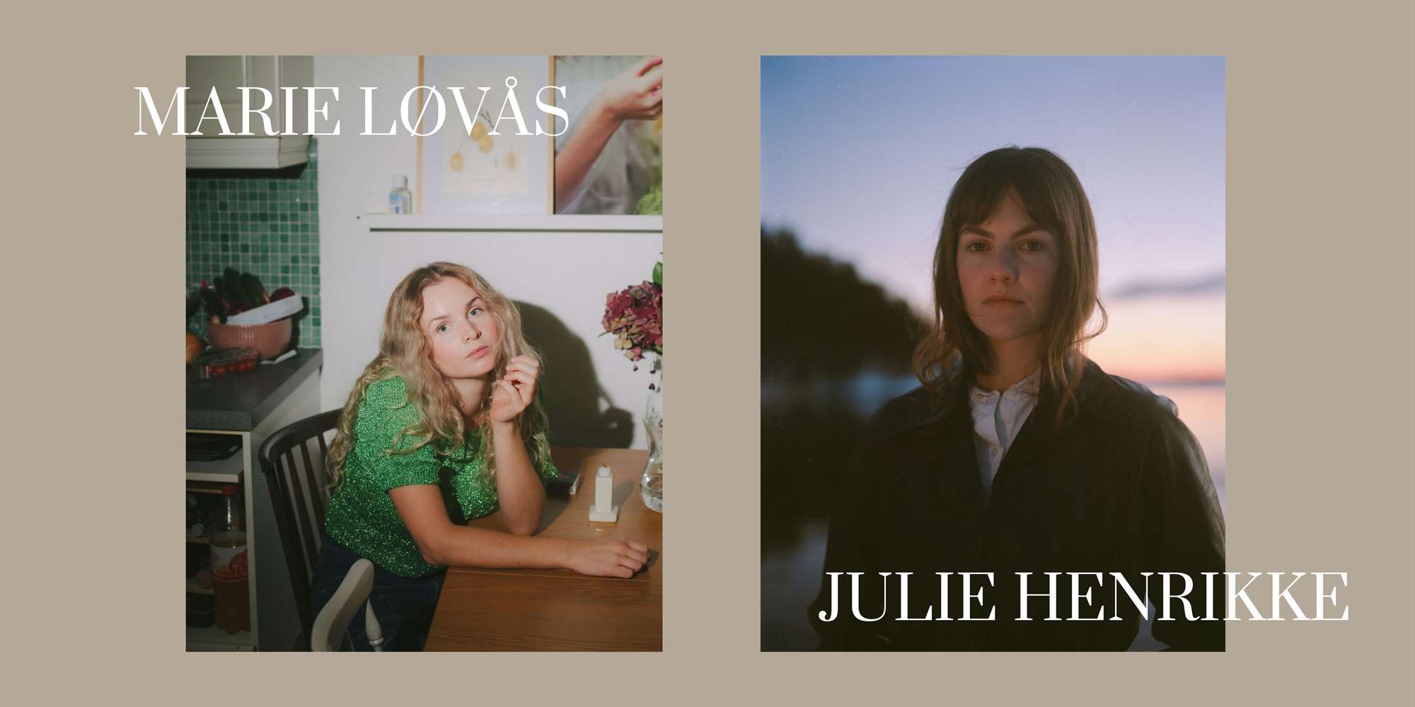 Konsert: Marie Løvås & Julie Henrikke