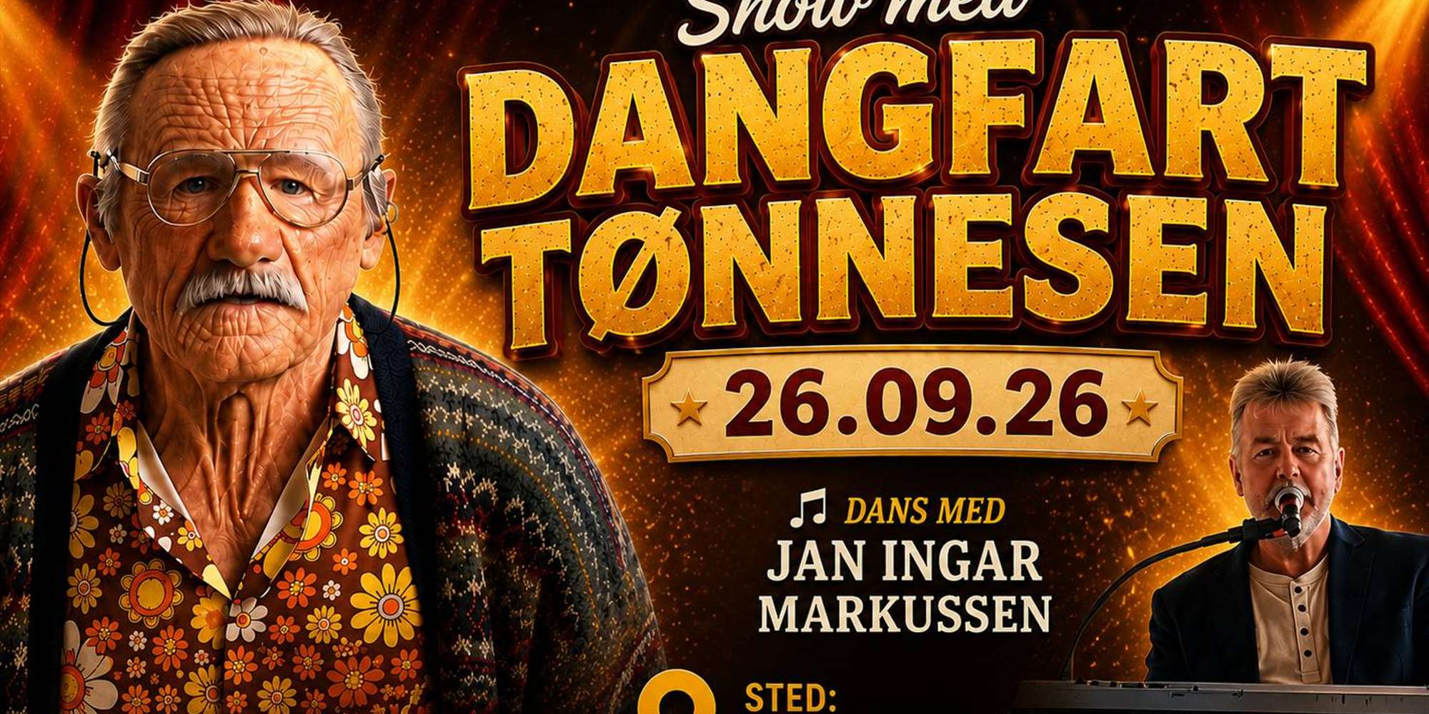Show m/Dangfart Tønnessen og dans med Jan Ingar Markussen