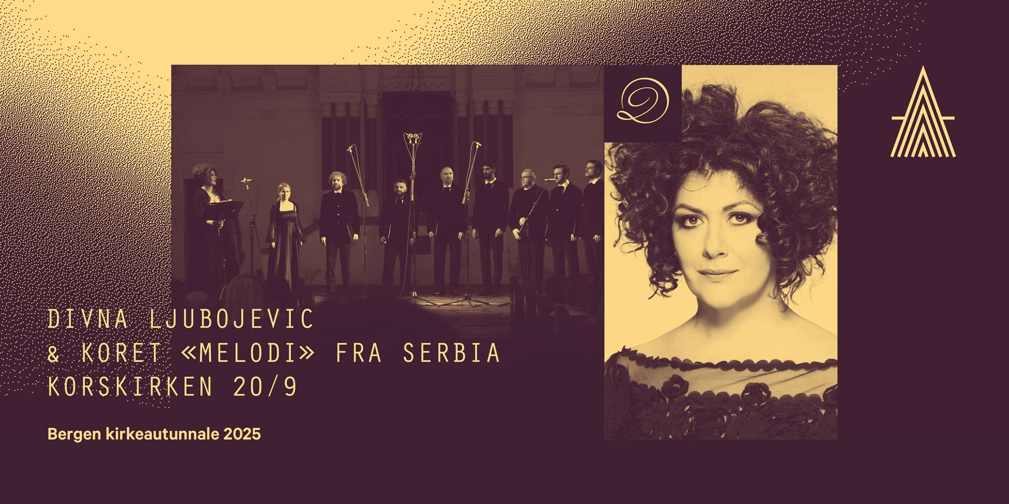 Divna Ljubojević og koret «Melódi»