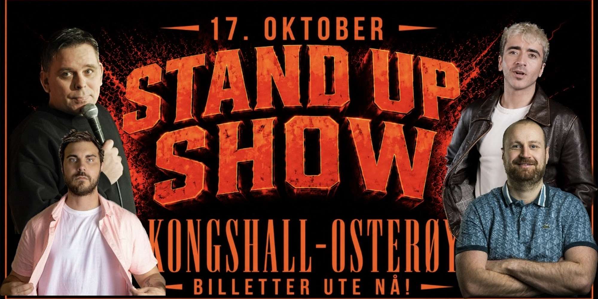 Stand Up Show Kongshall Osterøy
