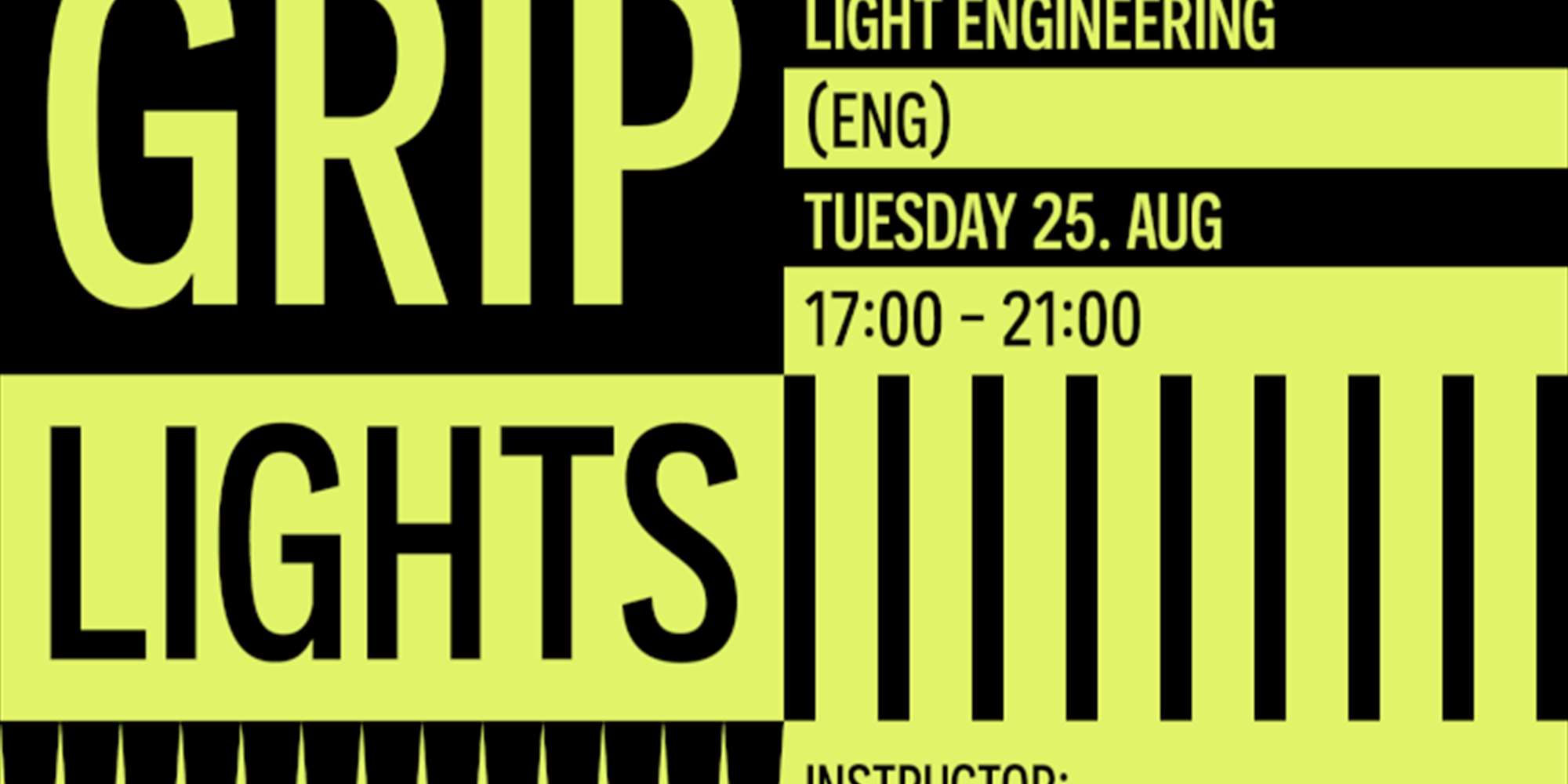 GRIP fall 2026 Introduction course in light engineering (English)
