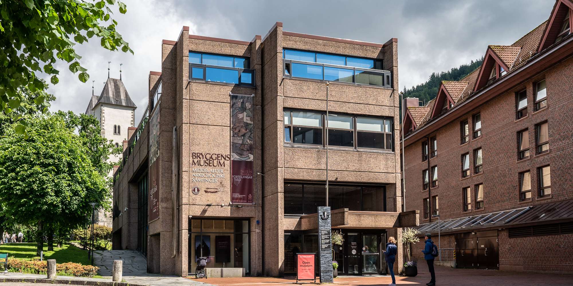 Bryggens Museum sett fra utsiden