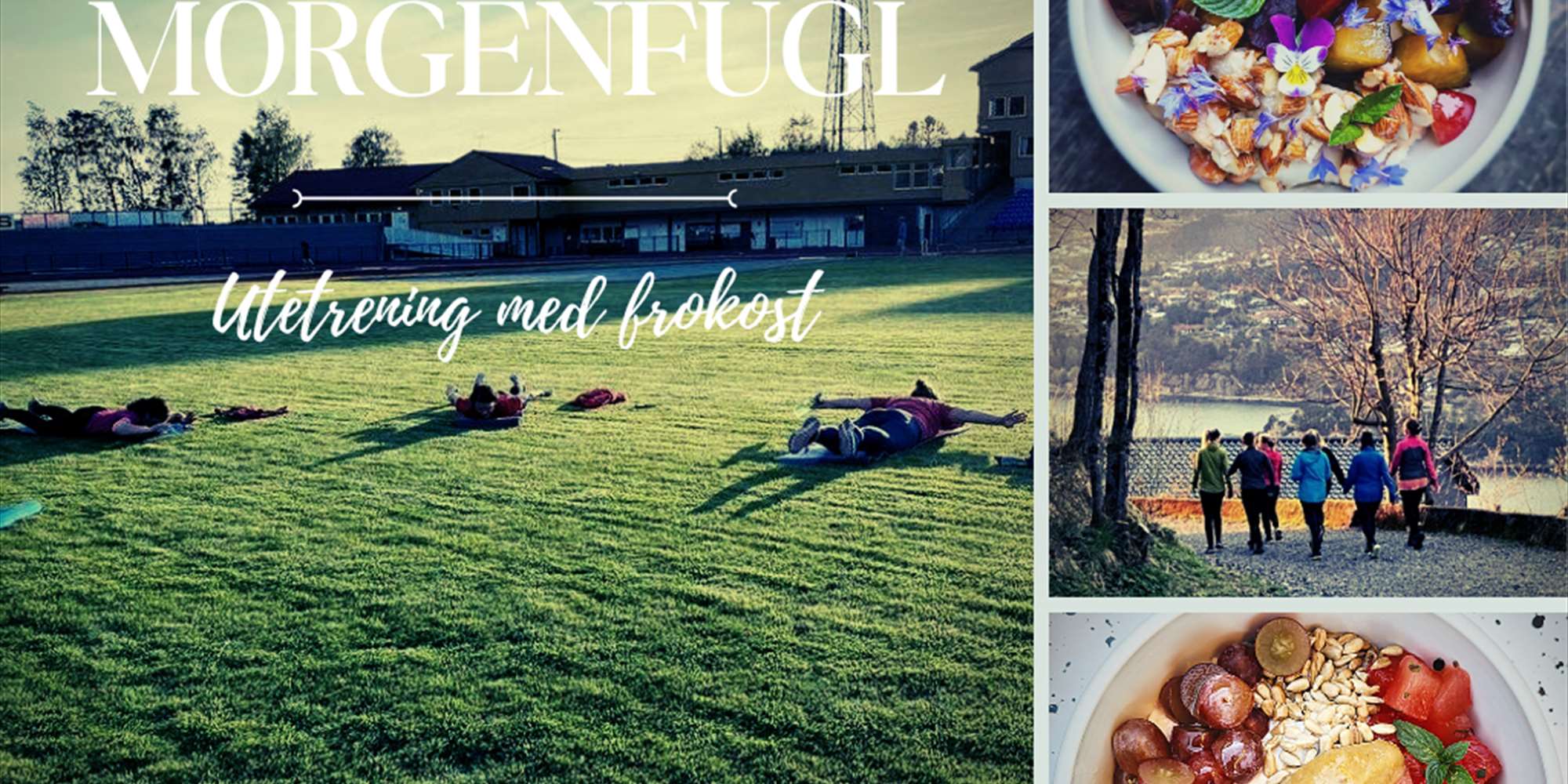 Morgenfugl: Utetrening med frokost