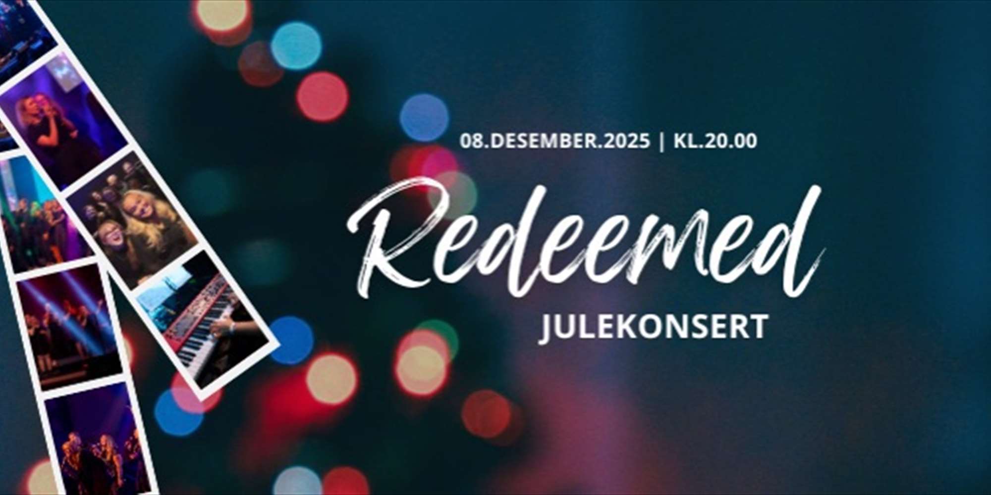 Julekonsert Redeemed 2025