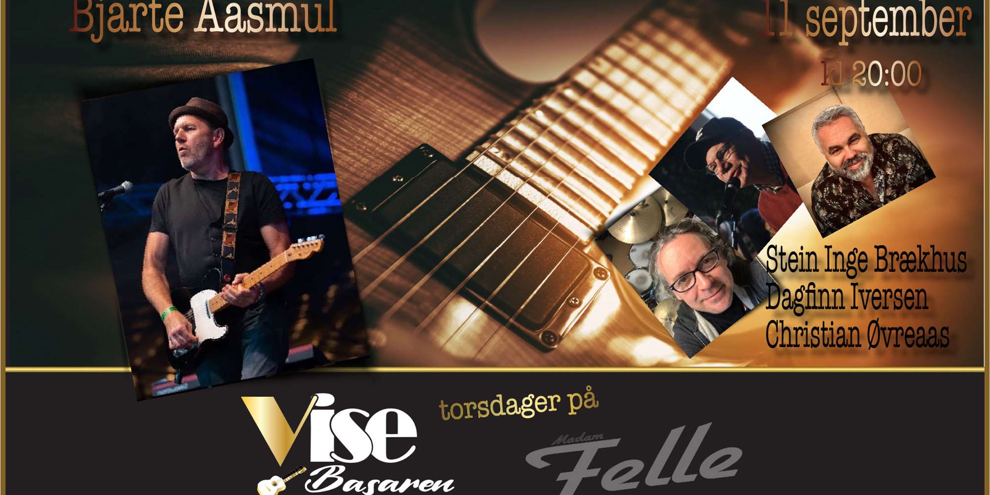 VISEBASARENS HUSBAND MED BJARTE AASMUL