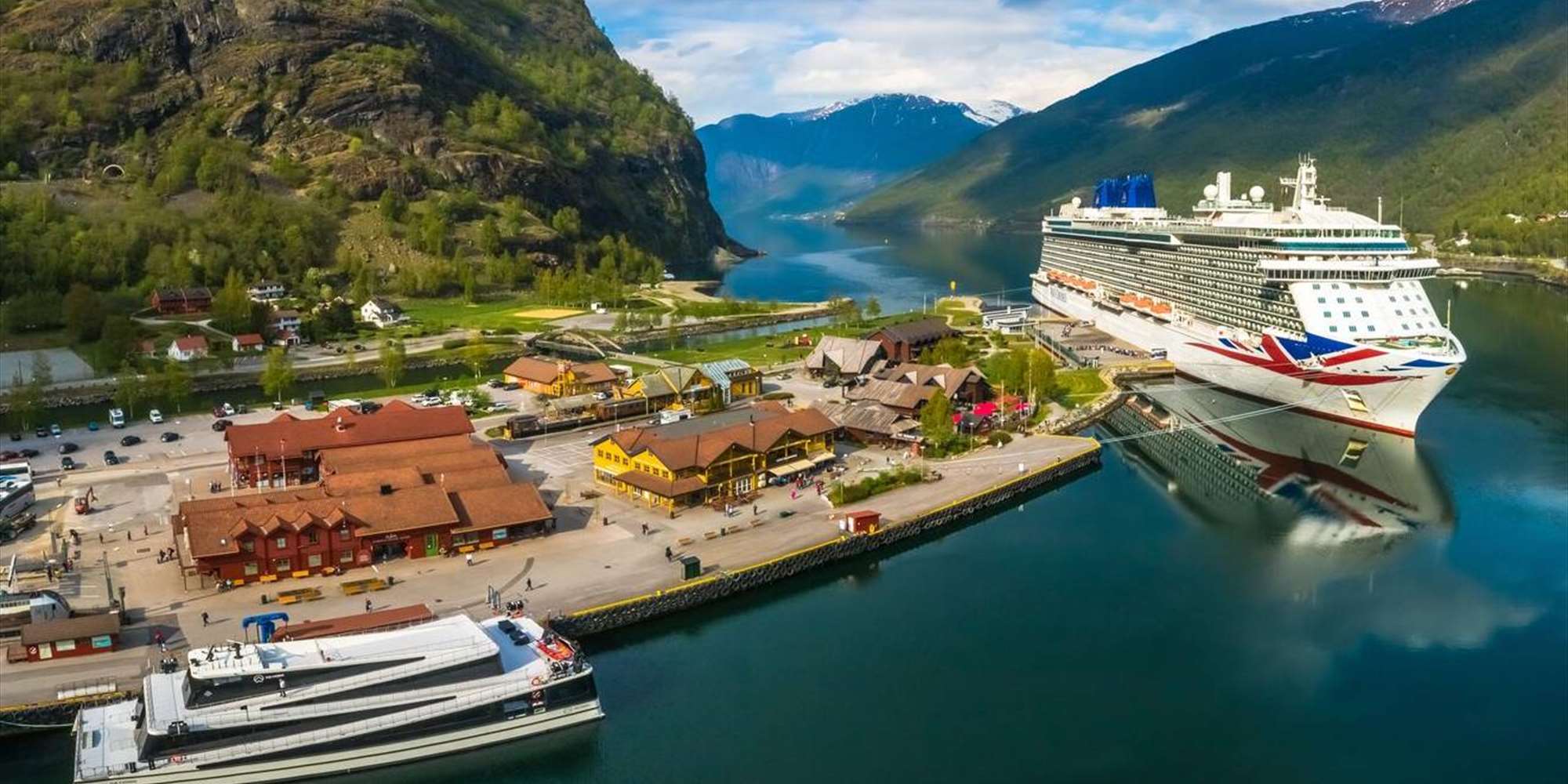 Havnen i Flåm