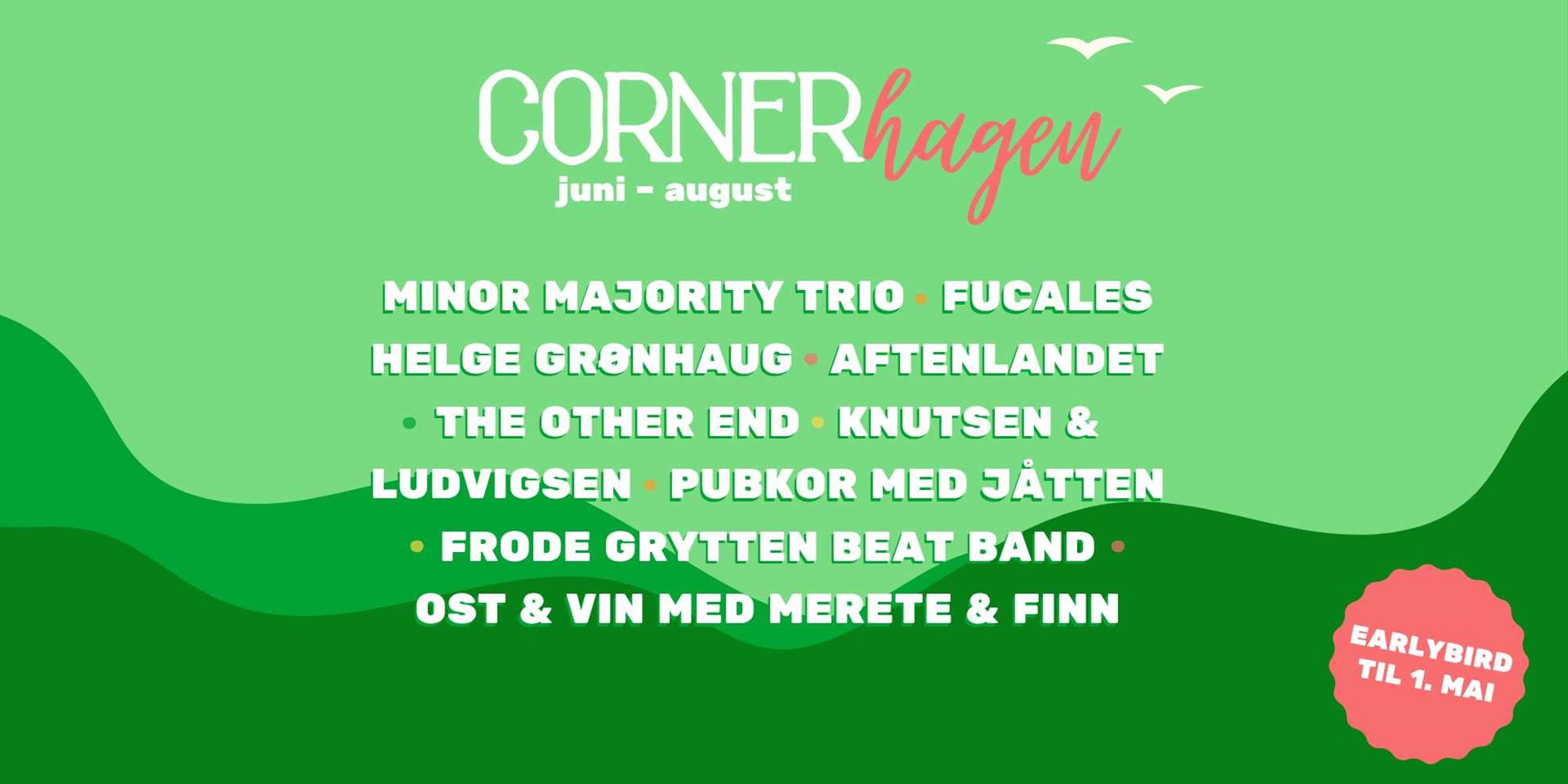 Cornerhagen sommer 2026