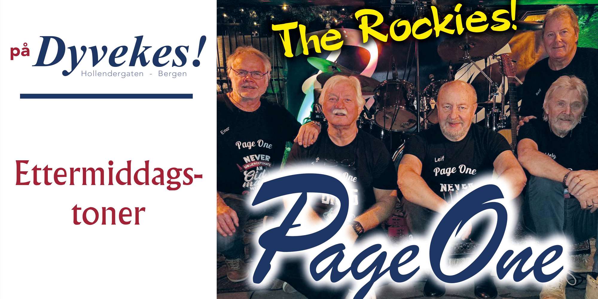 Ettermiddagstoner med Page One!
