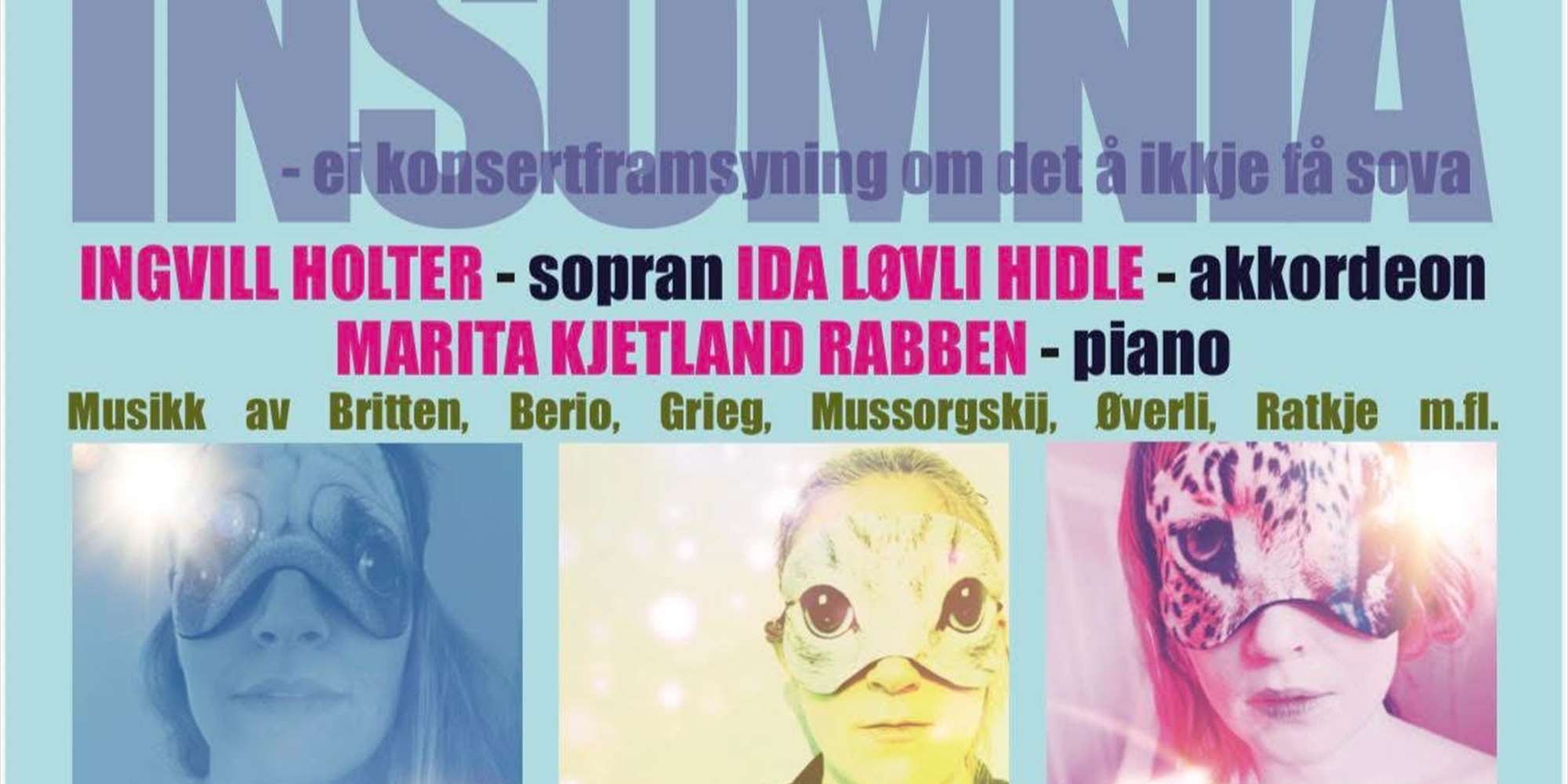 INSOMNIA - en konsertforestilling om det å ikke få sove