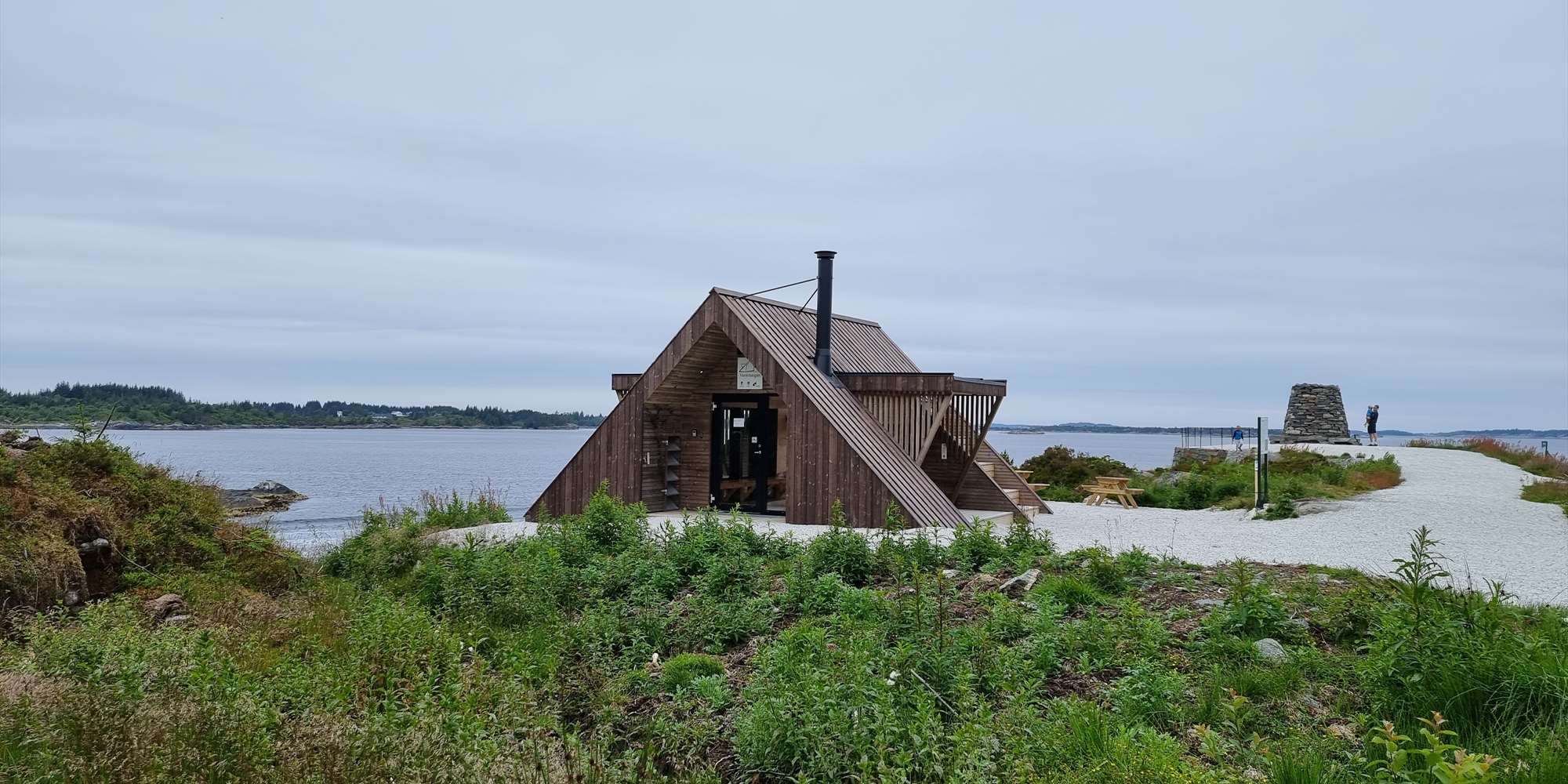 Dagsturhytta på Vardetangen
