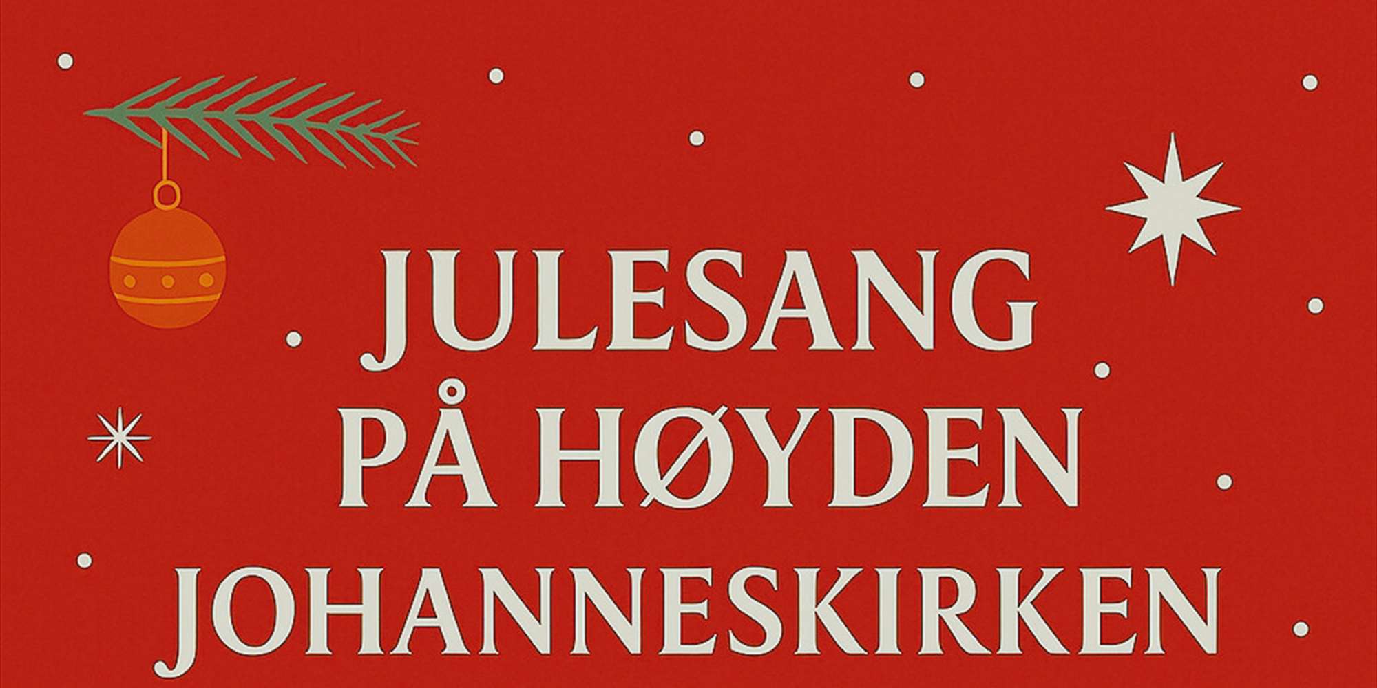 JULESANG PÅ HØYDEN