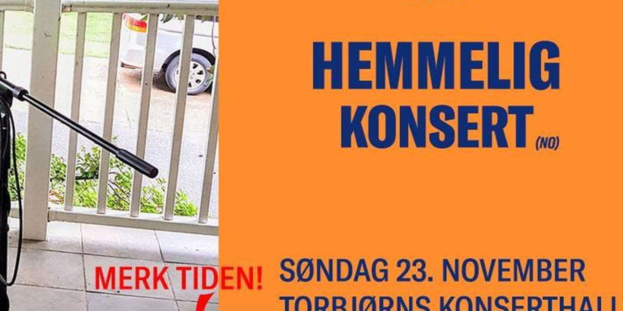 Hemmelig konsert | Torbjørns Konserthall