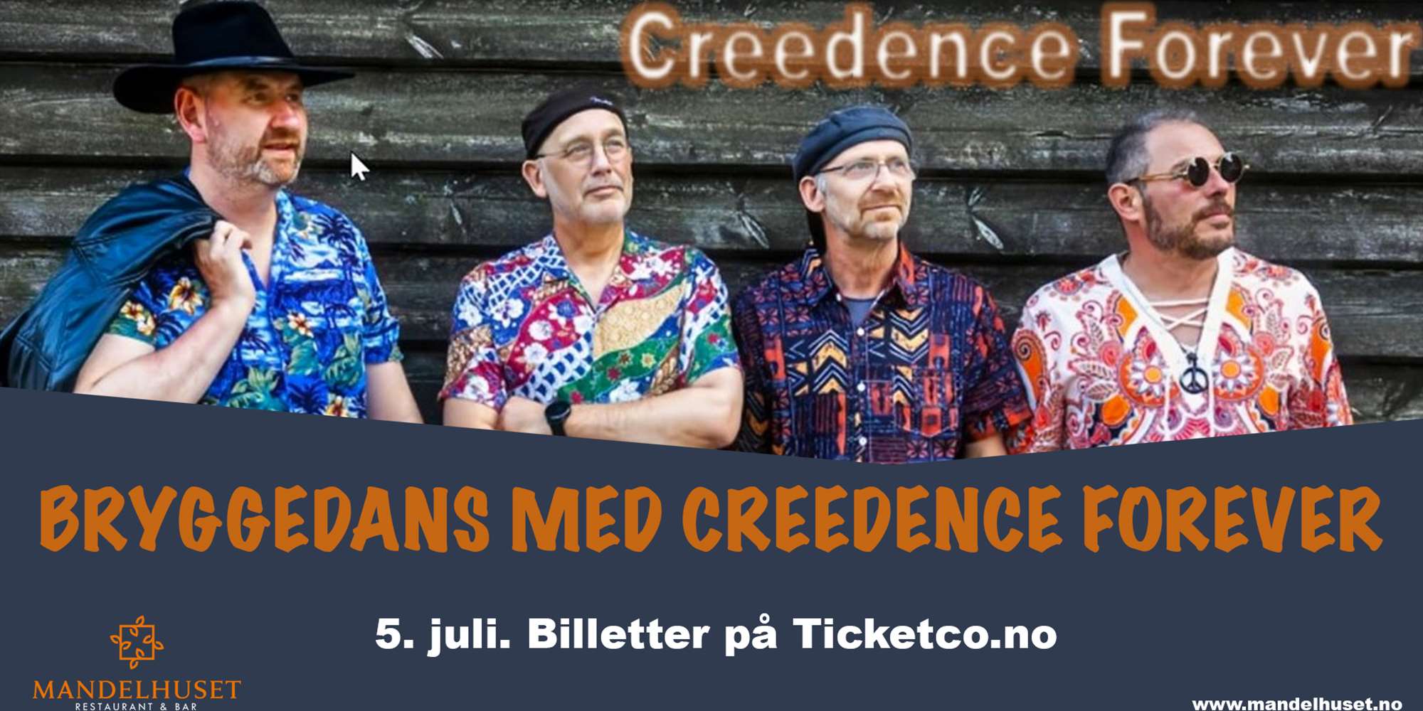 Bryggedans - Creedence Forever 2025