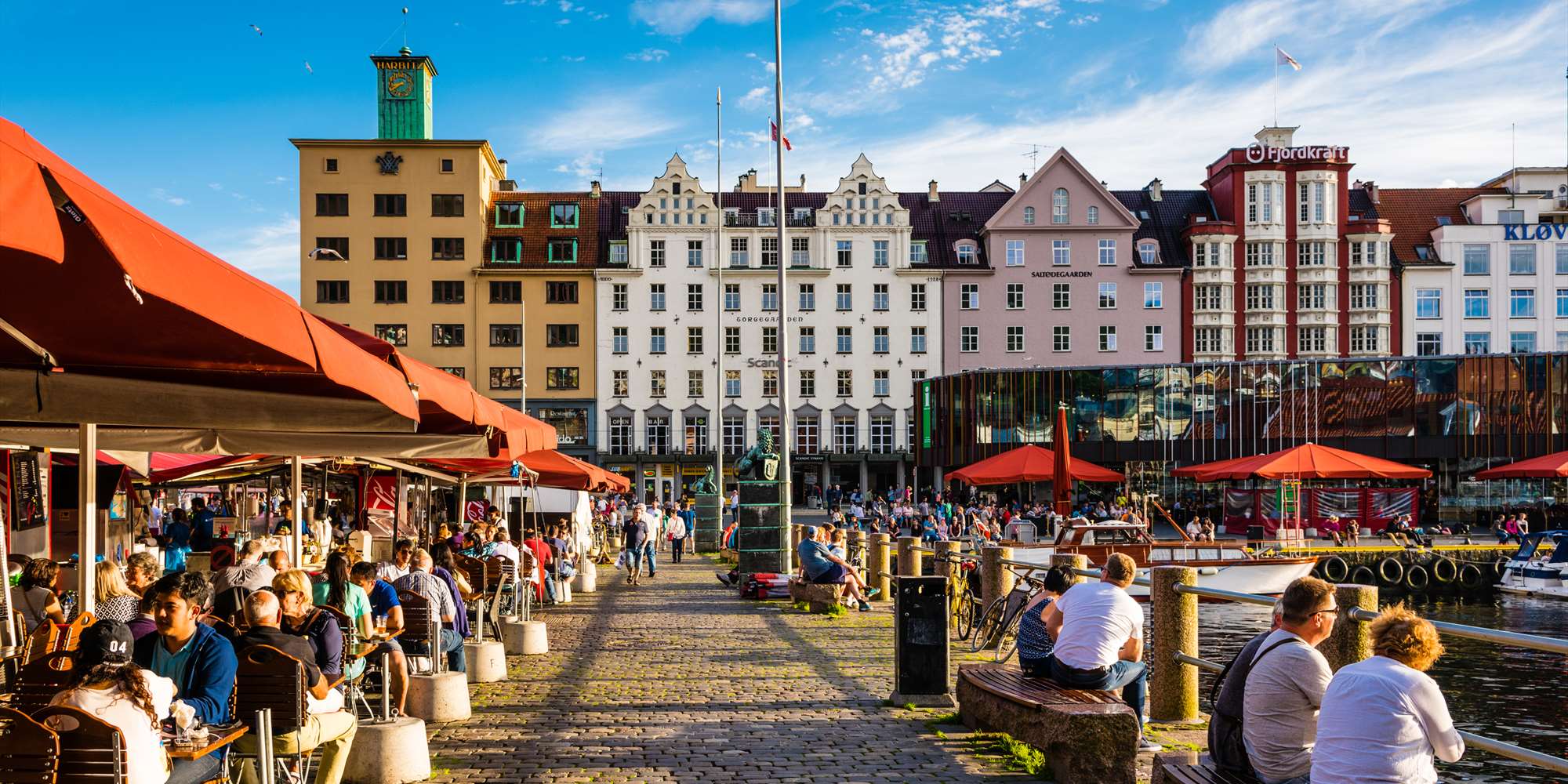 Fisketorget og Mathallen i Bergen