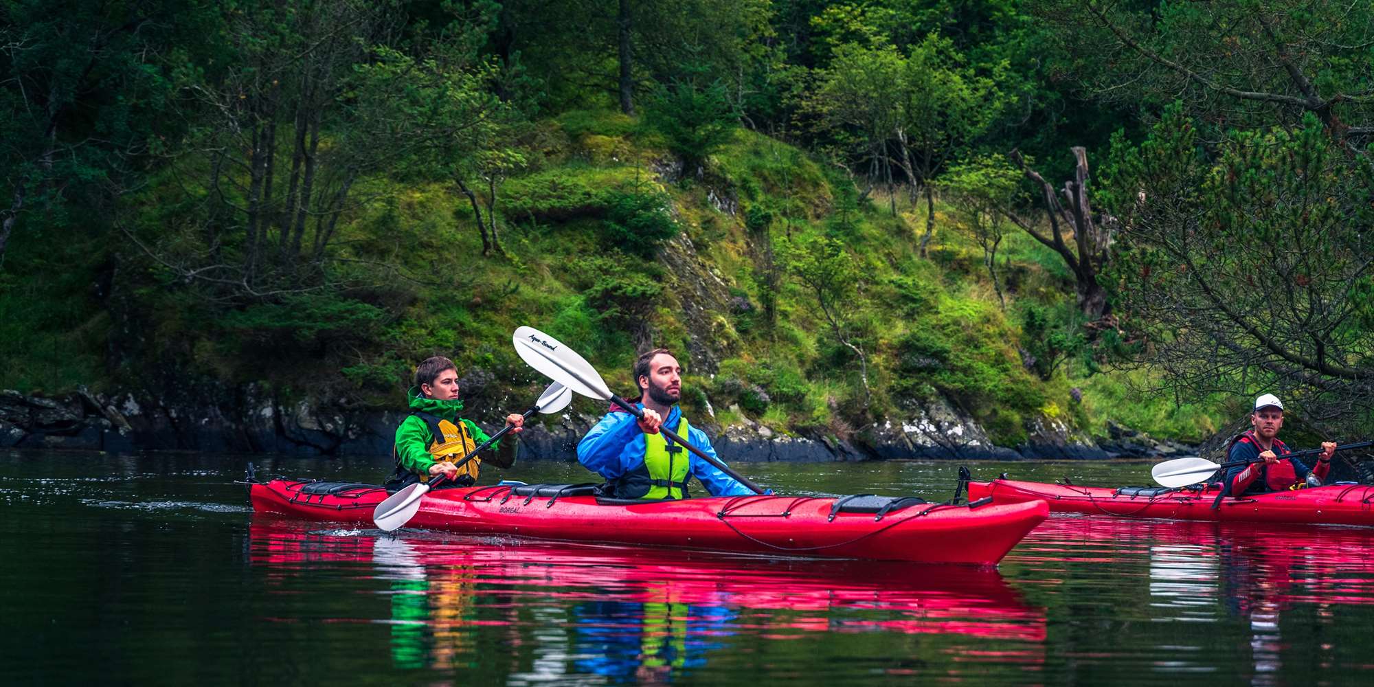 Guided kayak trip in Øygarden