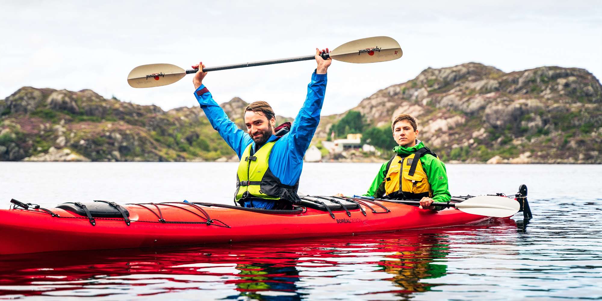 Guided kayak trip in Øygarden