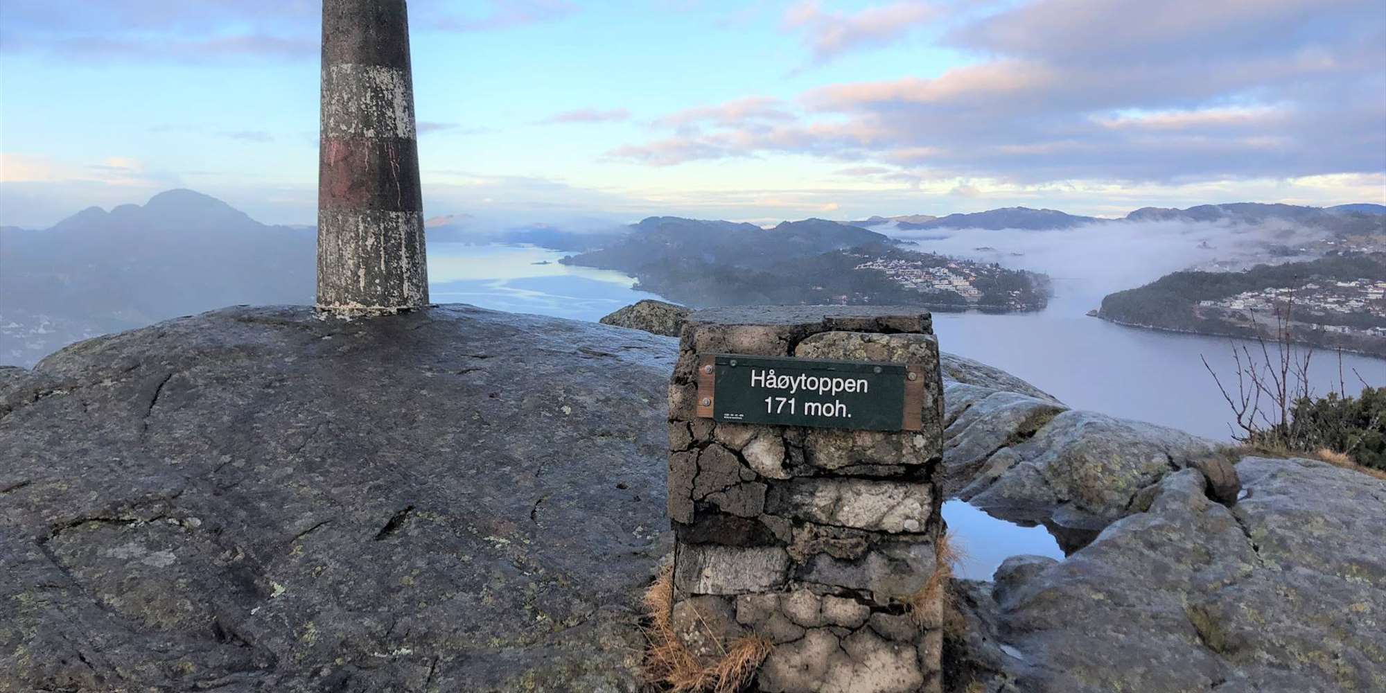View from Håøytoppen