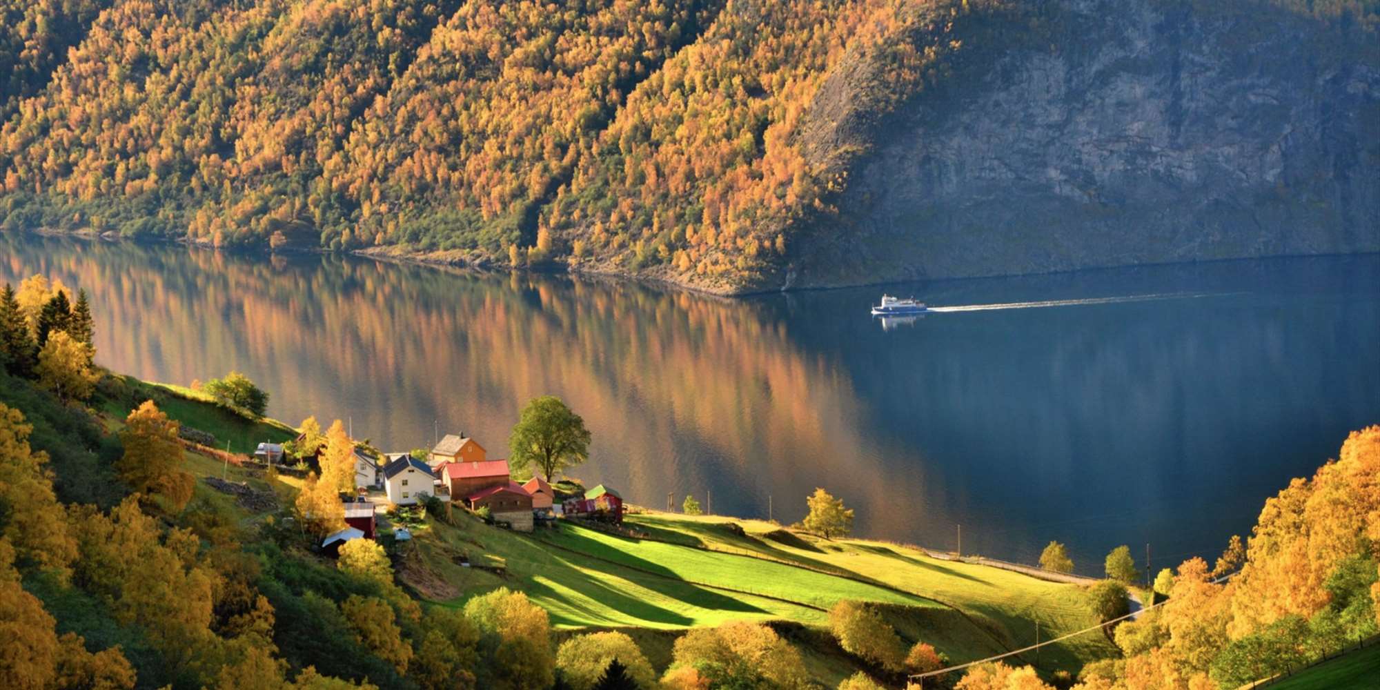Utsikt over Sognefjorden