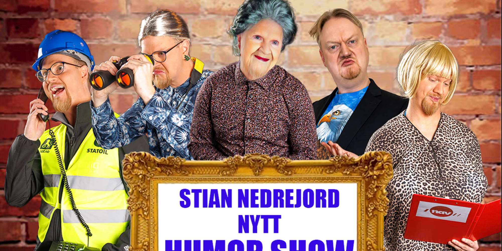 Humor Showmed Stian Nedrejord