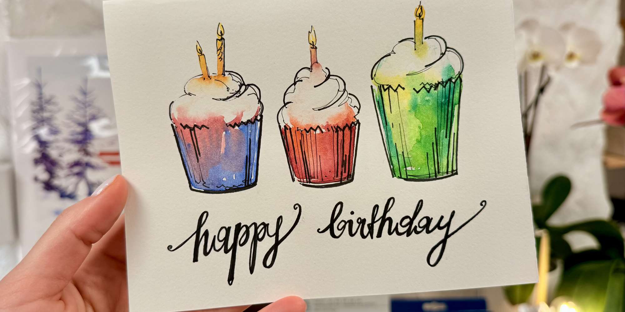 Arrangementet passer for både nybegynnere og de som har malt med akvarell før