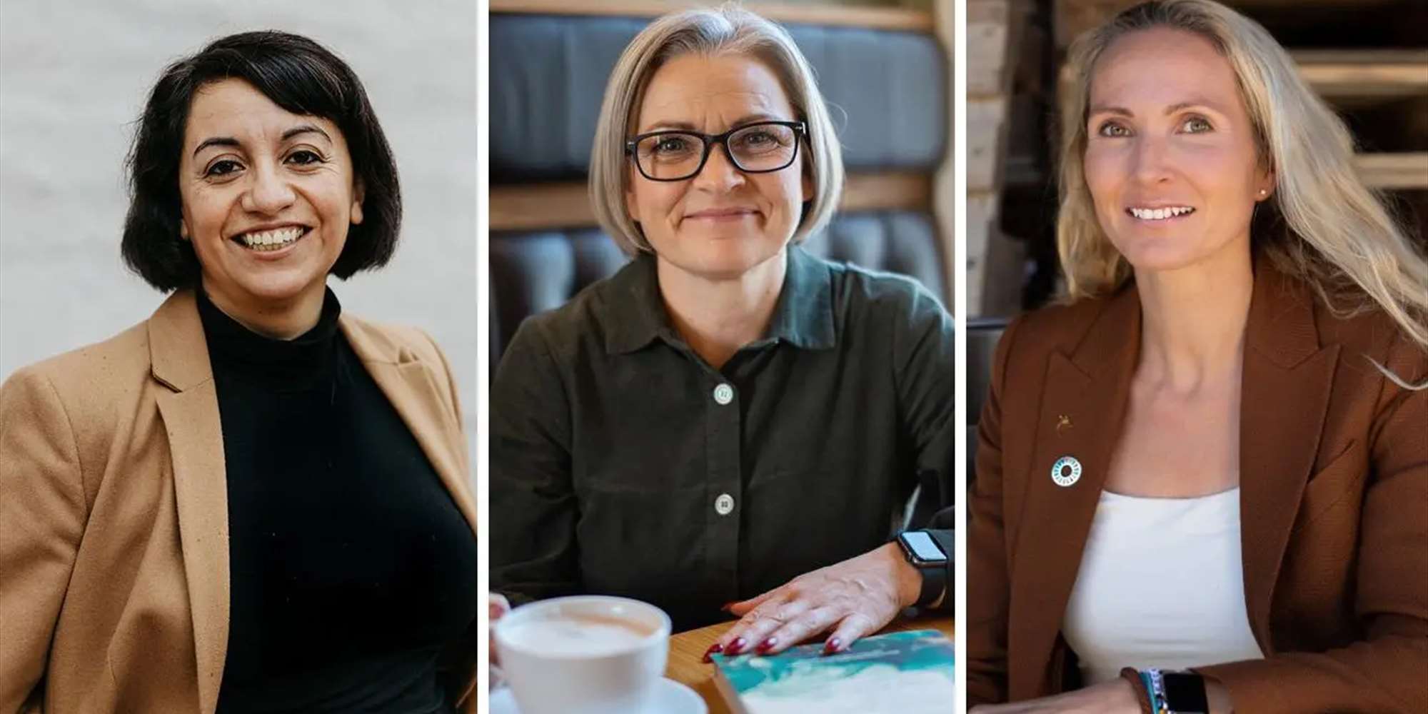 Maria Peltokangas, Katherine Duarte, Stina Kildedal-Johannessen