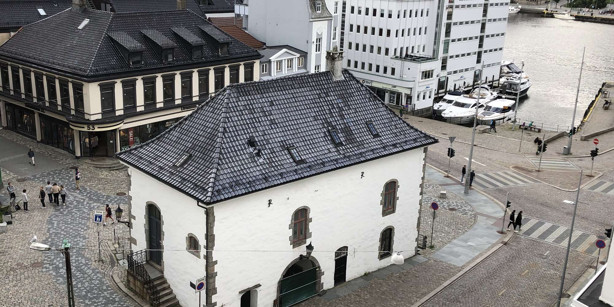 Murhvelvingen eller Muren, sett fra oven