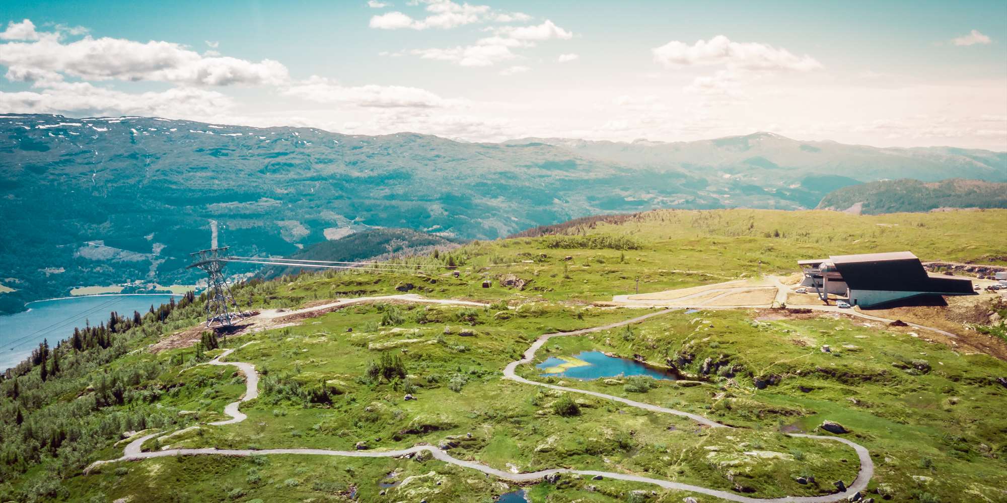 Rundløypa Hanguren Panorama fin for barn, barnevogner og rullestol.