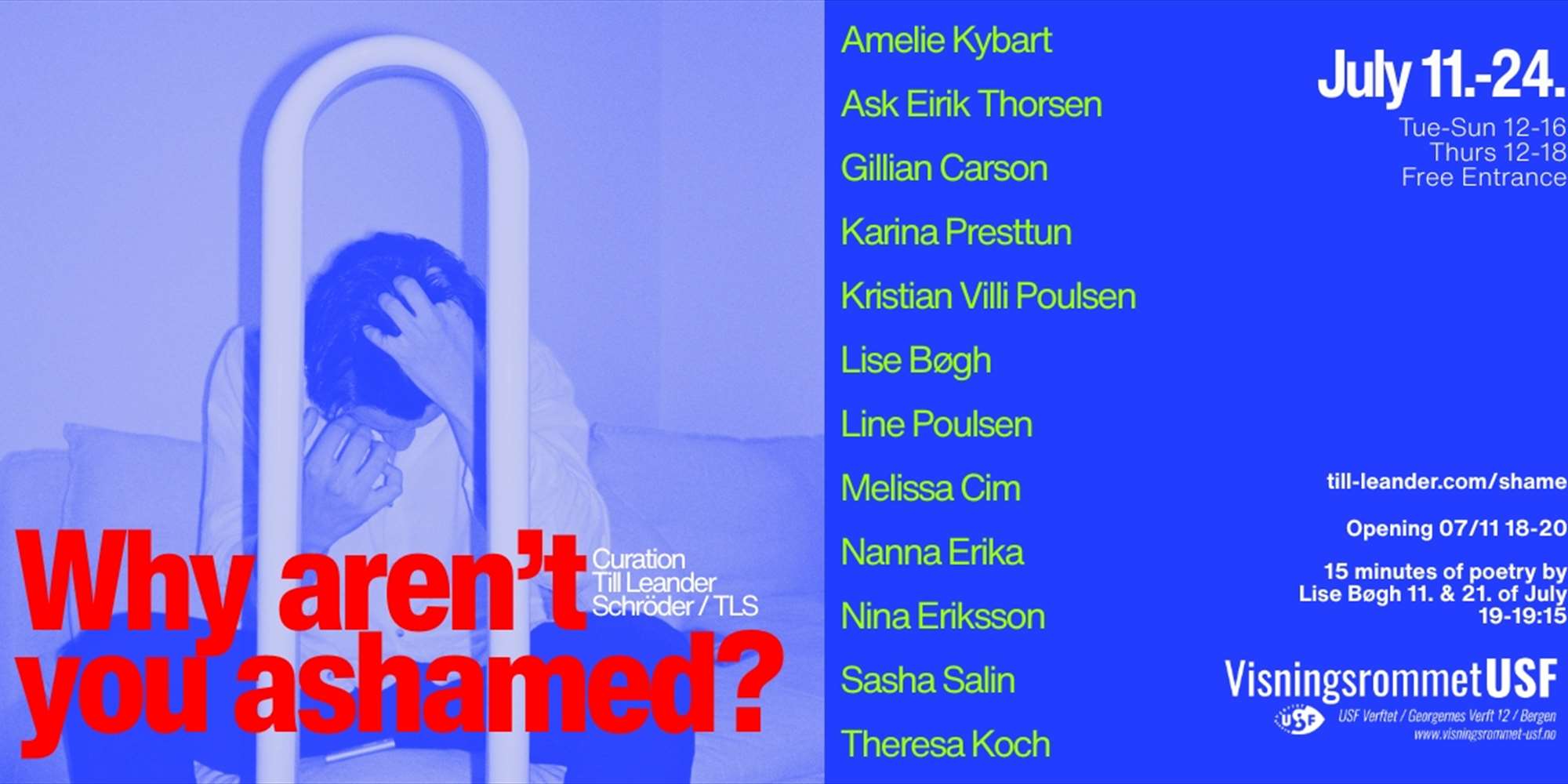 Why aren't you ashamed?