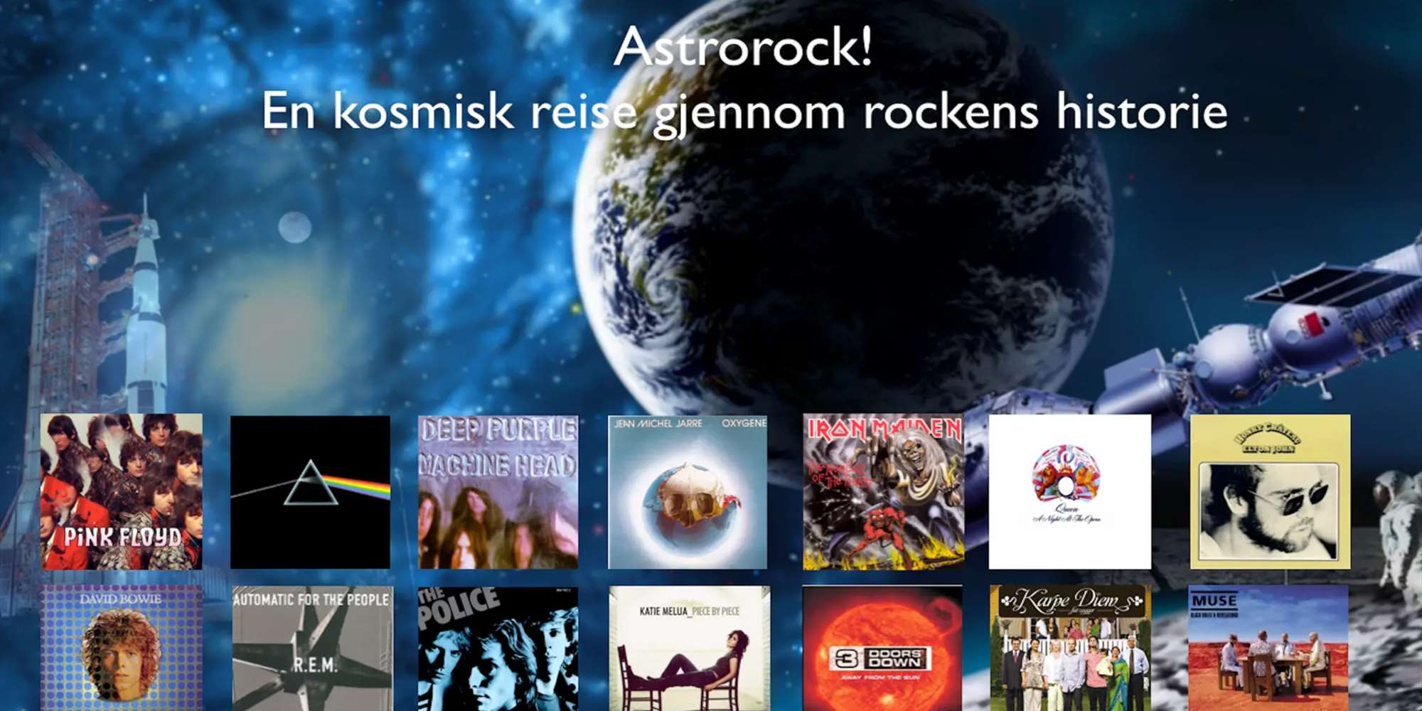 Astrorock - en kosmisk reise gjennom rockens historie