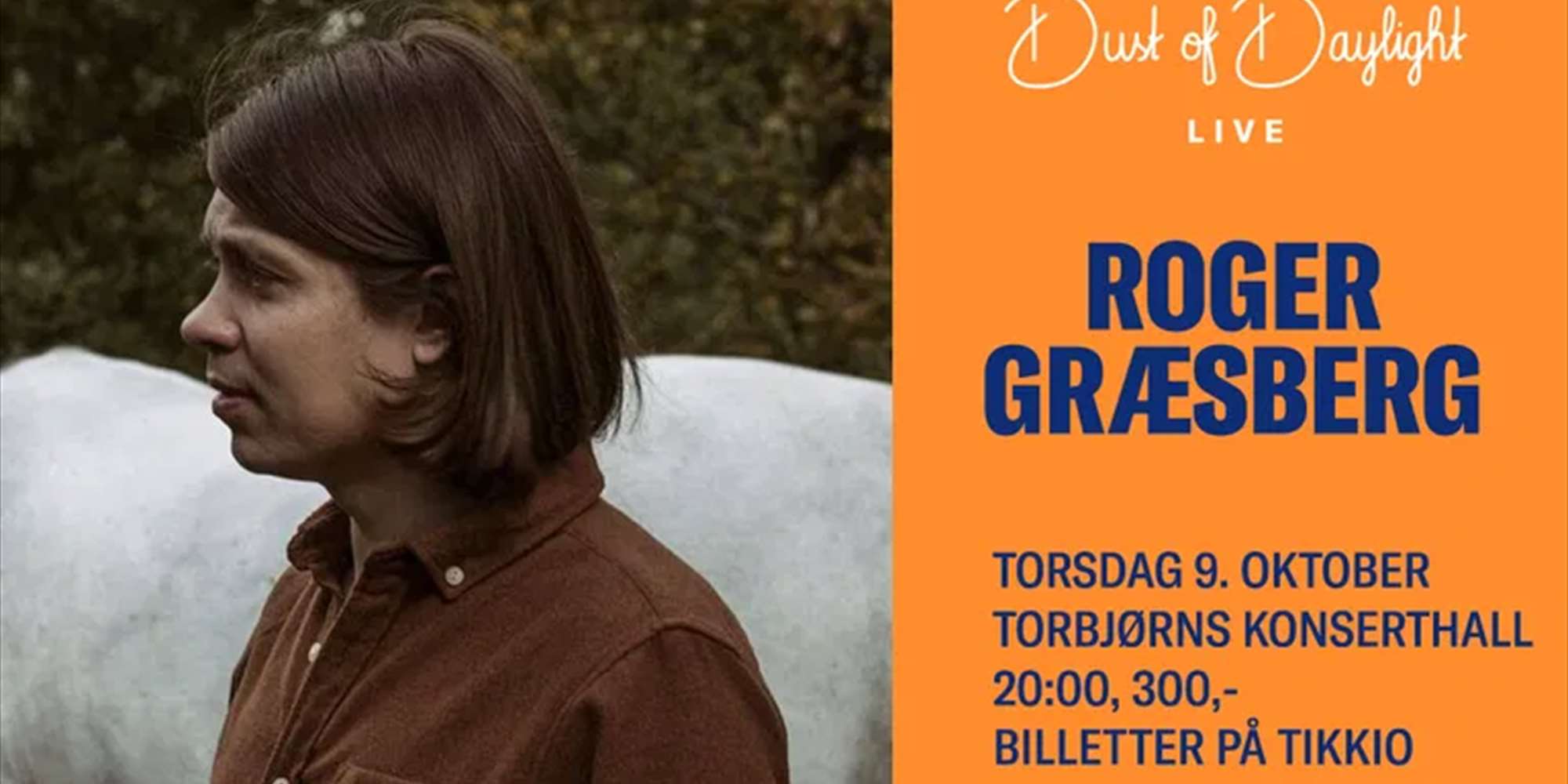 Roger Græsberg | Live i Torbjørns Konserthall
