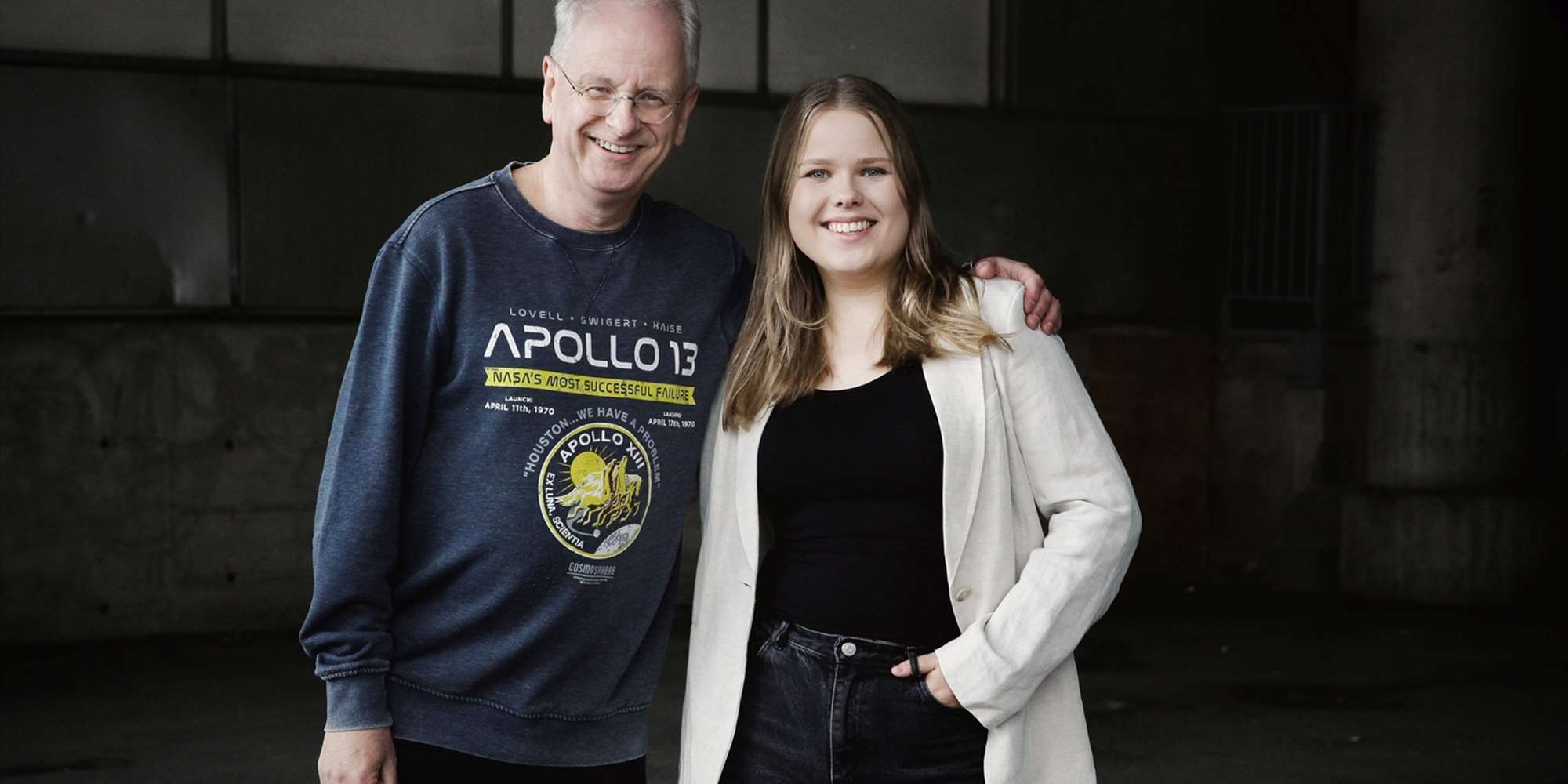 Jenny Helene og Henrik Syse kommer til VilVite for å fortelle om månekappløpet!