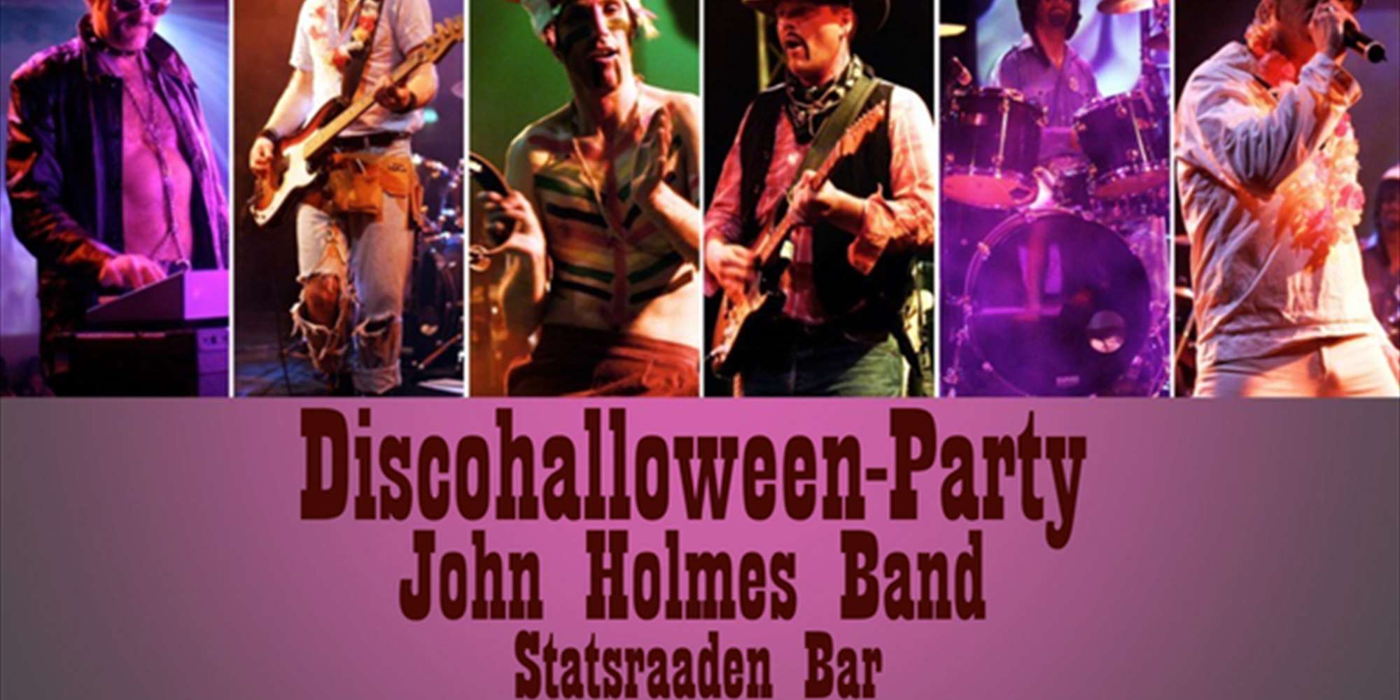 John Holmes Band Discohalloween-Party