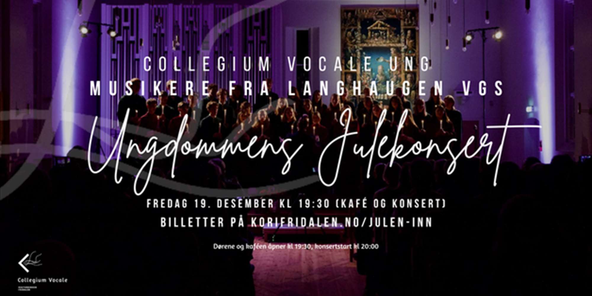 Julekonsert med Collegium Vocale Ung