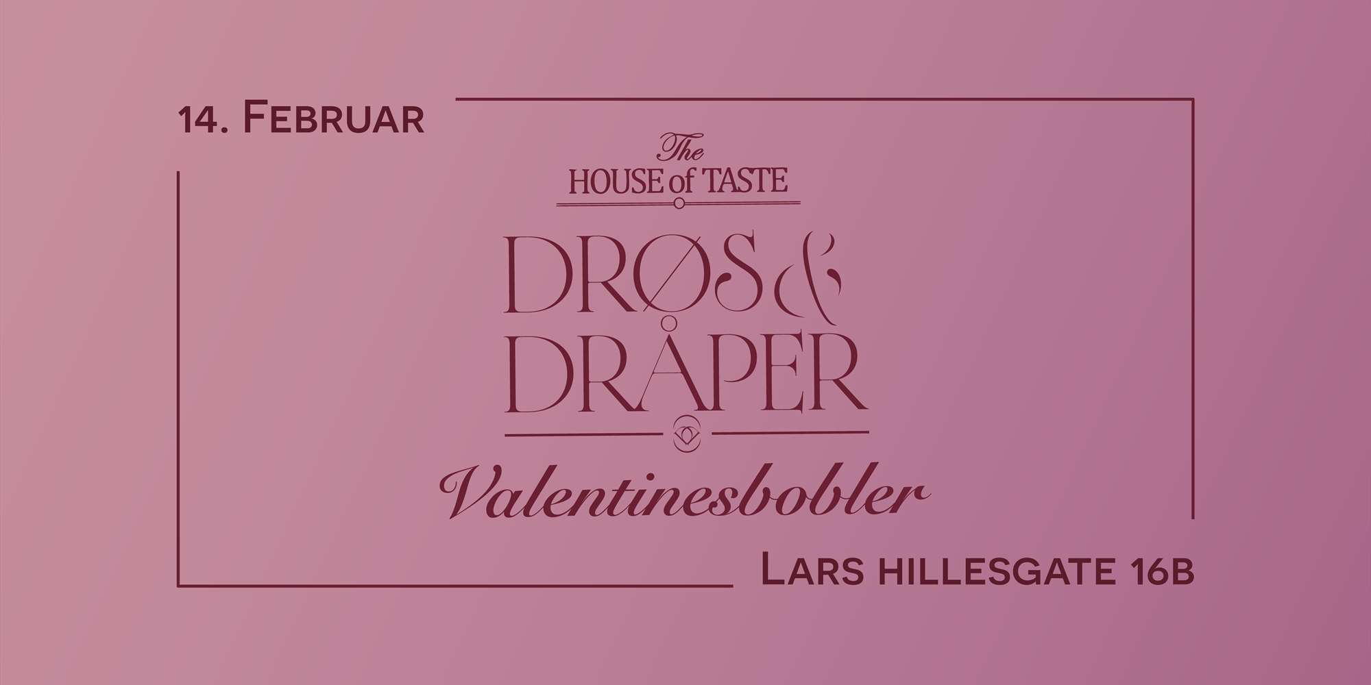 Drøs & Dråper - Valentinesbobler
