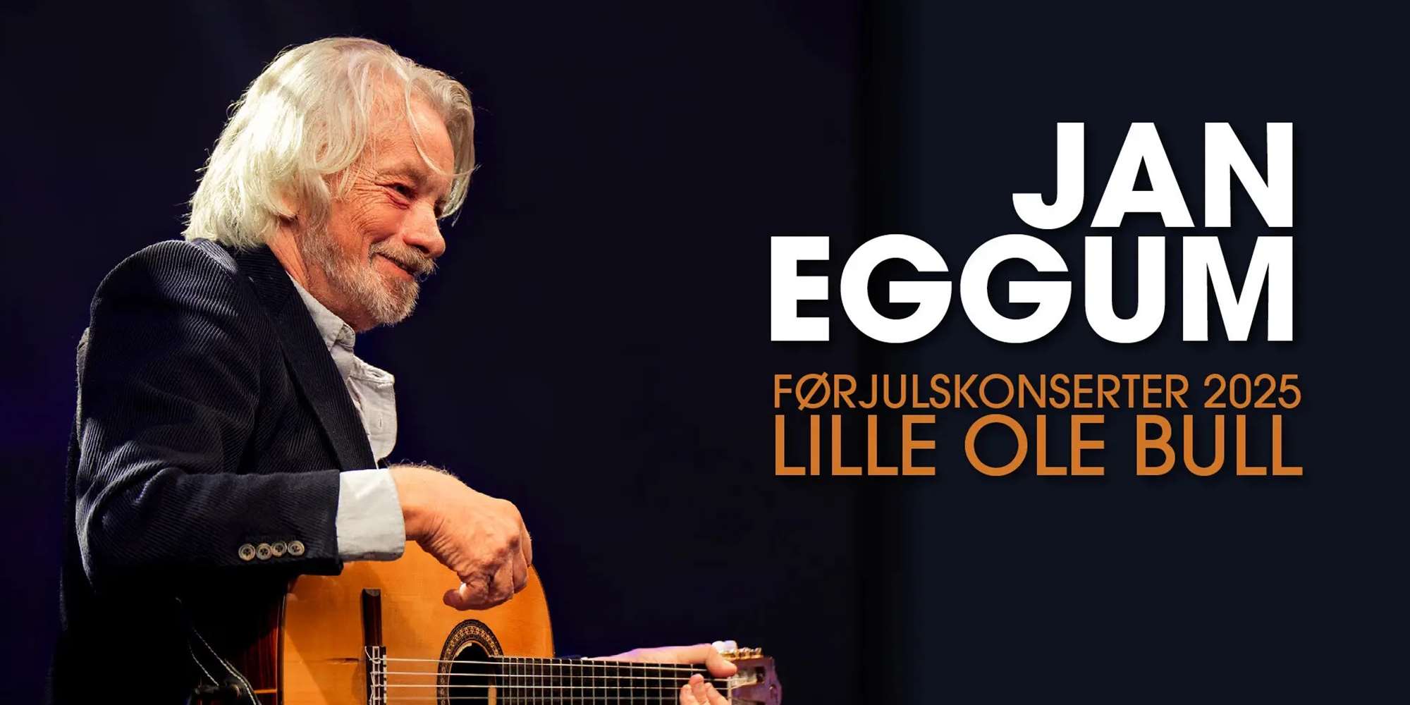 Jan Eggum – Førjulskonserter på Lille Ole Bull