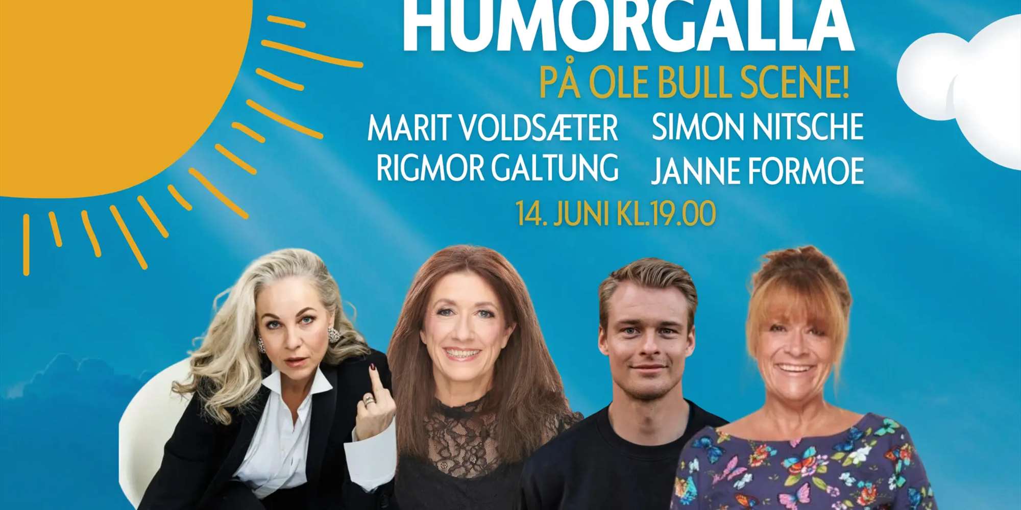 Humorgalla på Ole Bull