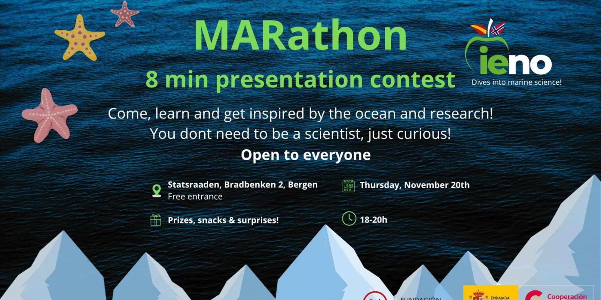 MARathon: 8 Minutes of Marine Research