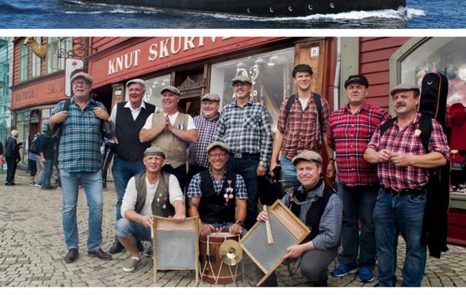 Bryggesjauerne fra Dokkeskjærskaien