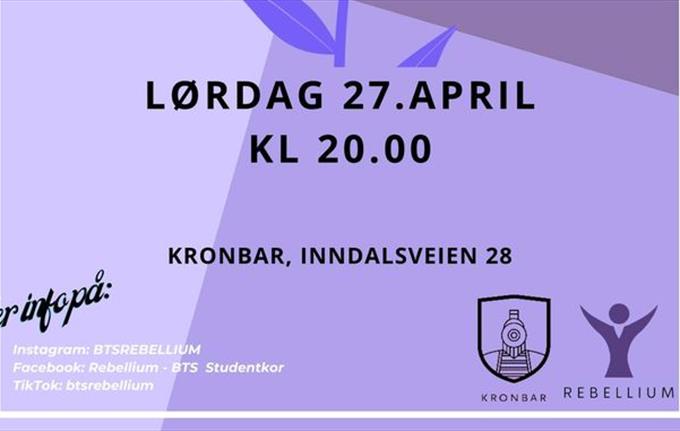 Vårkonsert med REBELLIUM