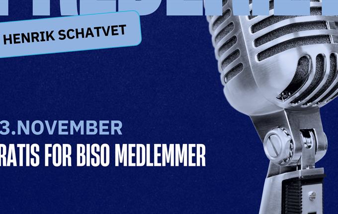 Standup i rederiet med Henrik Schatvet