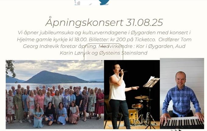 Åpningskonsert Hjelme gml kyrkje