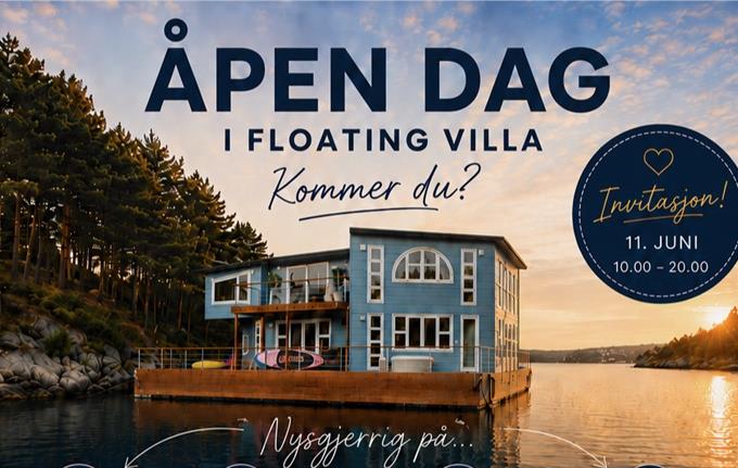 Opplev Floating Villa - huset som flyter