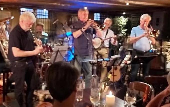 Gladjazzonsert med Fredriksberg Classic Jazzband