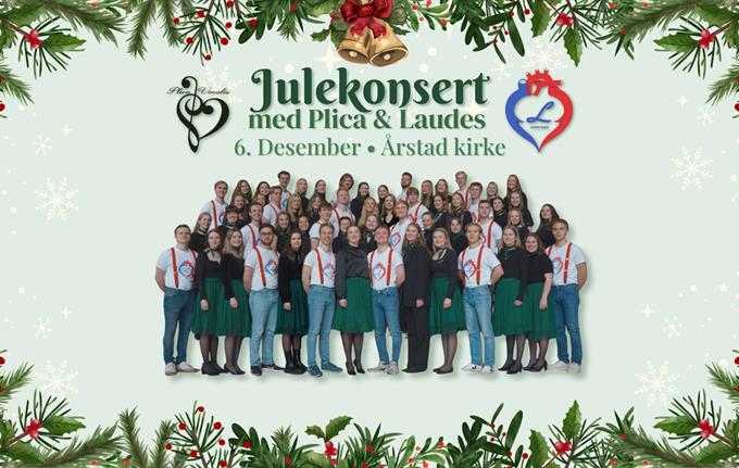 Julekonsert m/ Plica Vocalis og Mannskoret Laudes