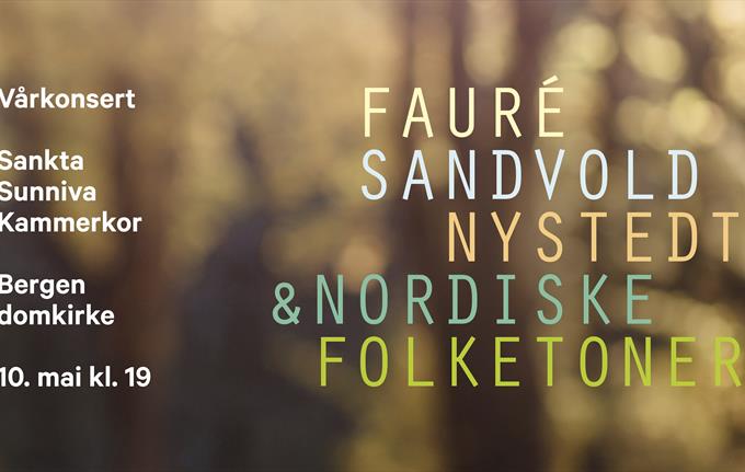 Vårkonsert med Sankta Sunniva Kammerkor