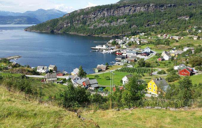 Lett fjelltur i området rundt Herand